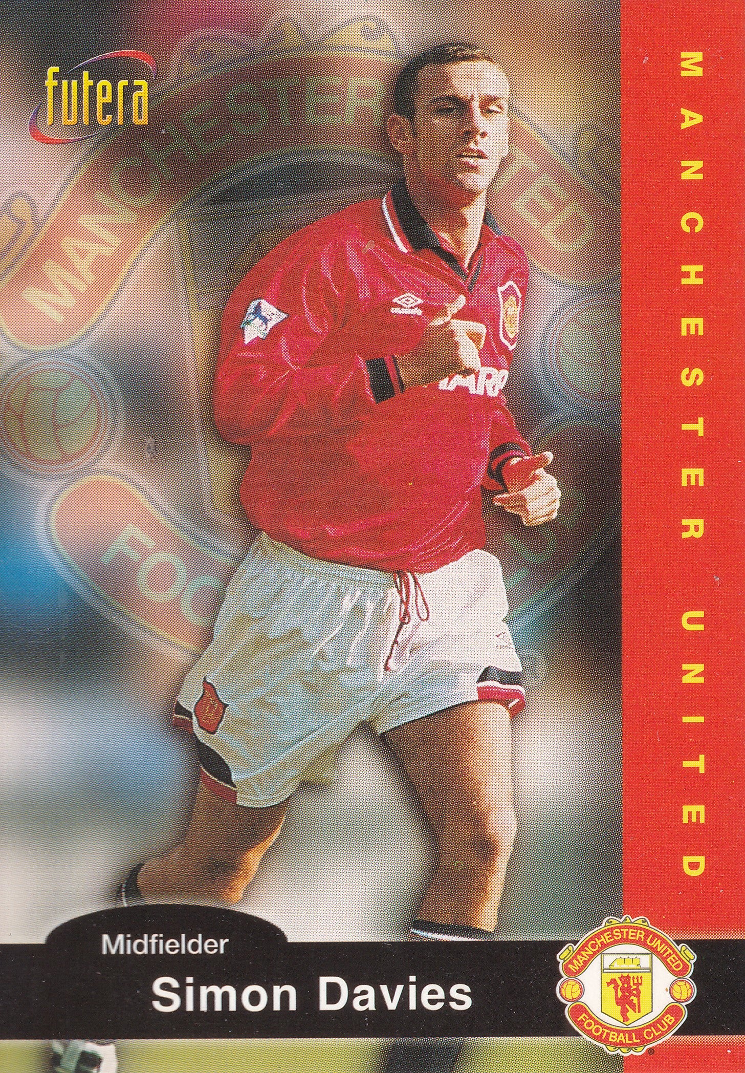 020. SIMON DAVIES - MANCHESTER UNITED