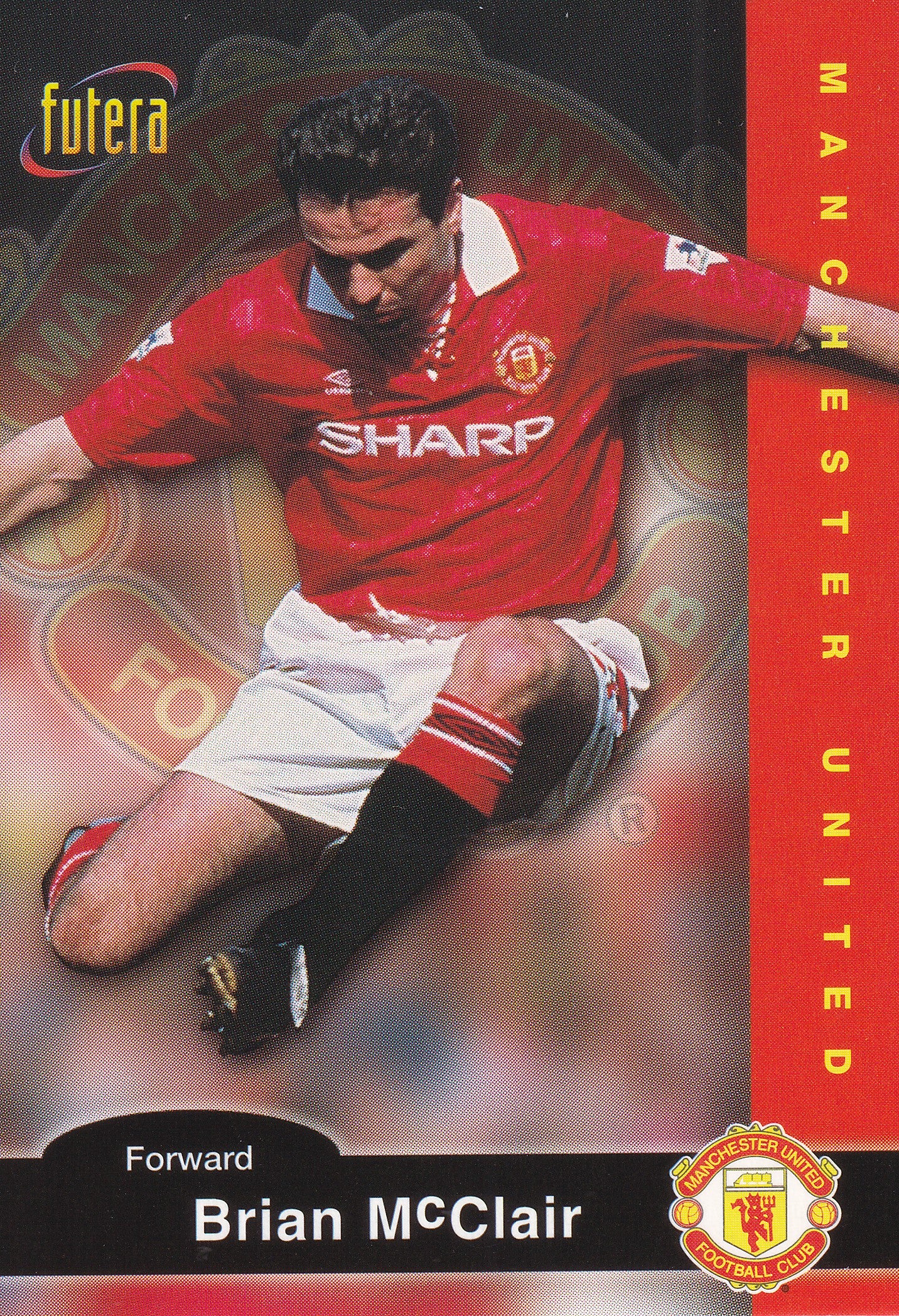 018. BRIAN McCLAIR - MANCHESTER UNITED