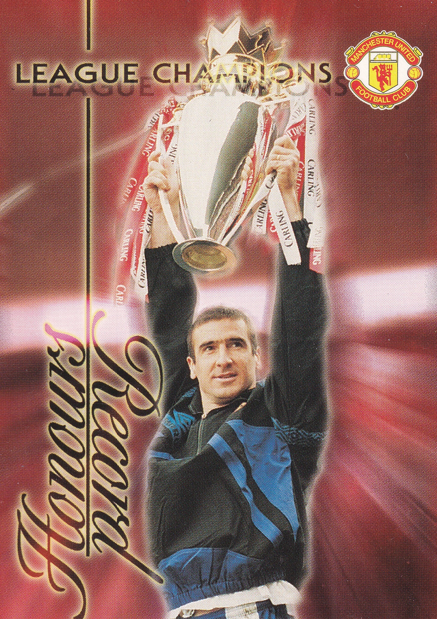 091. ERIC CANTONA - MANCHESTER UNITED - HONOURS RECORD