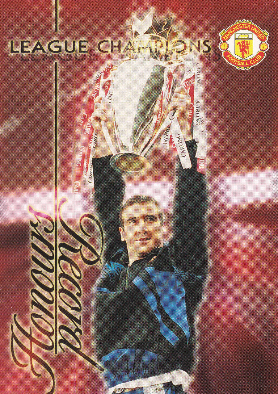 091. ERIC CANTONA - MANCHESTER UNITED - HONOURS RECORD