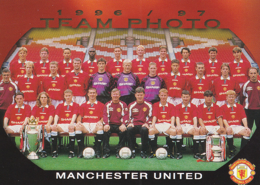 097. MANCHESTER UNITED - TEAM PHOTO 1996/97