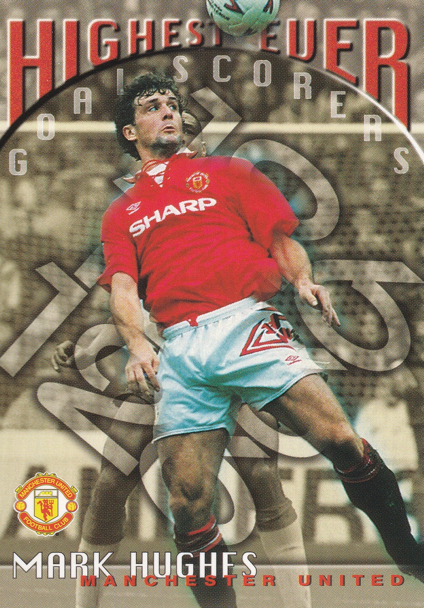 088. MARK HUGHES - MANCHESTER UNITED - HIGHEST EVER GOALSCORER