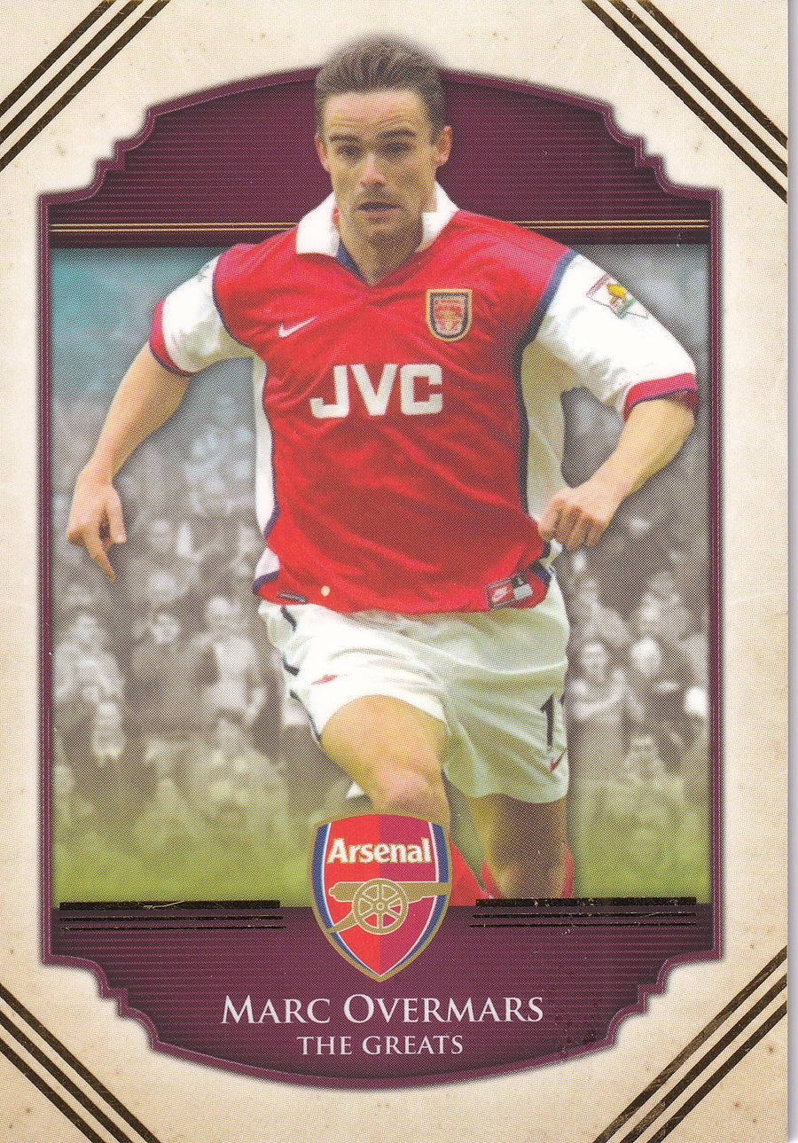 042. MARC OVERMARS - ARSENAL - THE GREATS