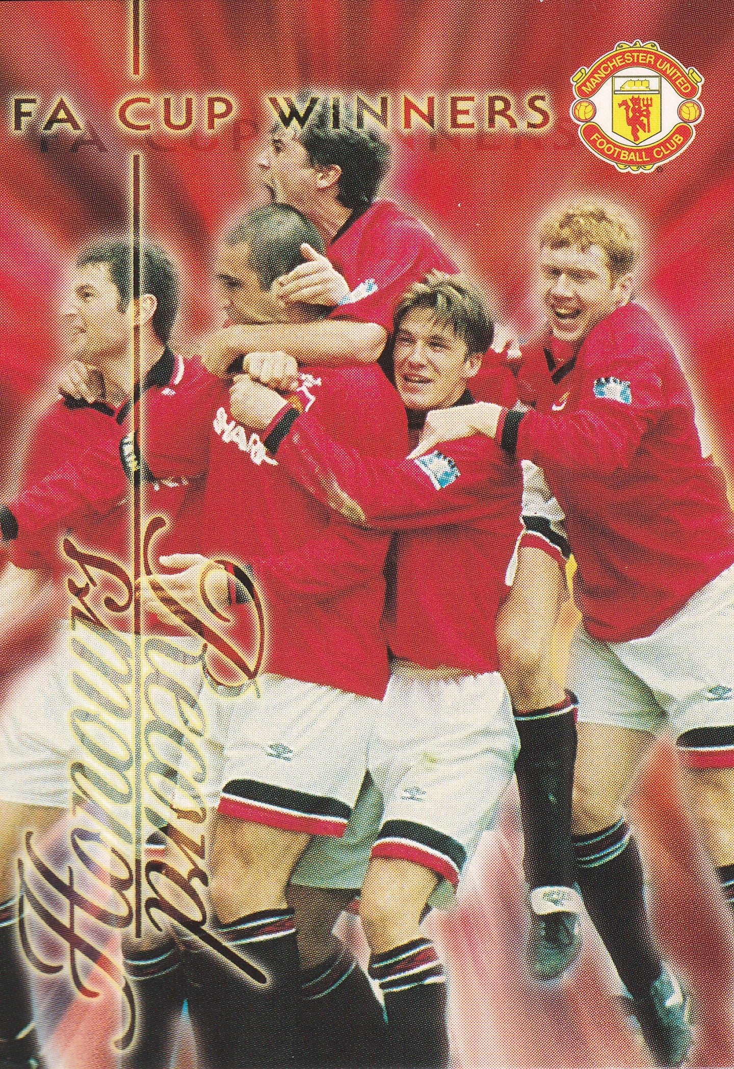 092. MANCHESTER UNITED - FA CUP WINNERS - HONOURS RECORD