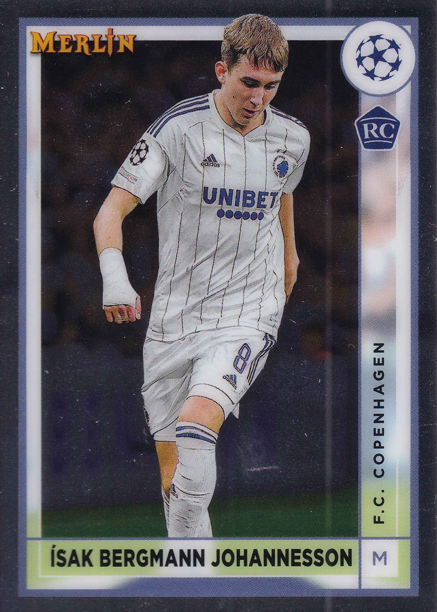 061. ISAK BERGMANN JOHANNESSON - F.C. COPENHAGEN - ROOKIE CARD