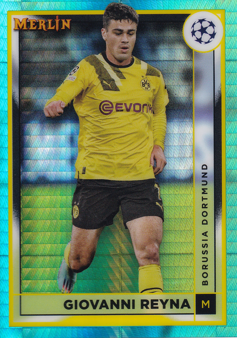 030. GIOVANNI REYNA - BORUSSIA DORTMUND - AQUA