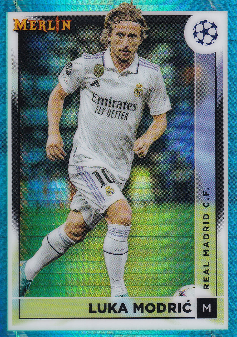 119. LUKA MODRIC - REAL MADRID C.F. - AQUA