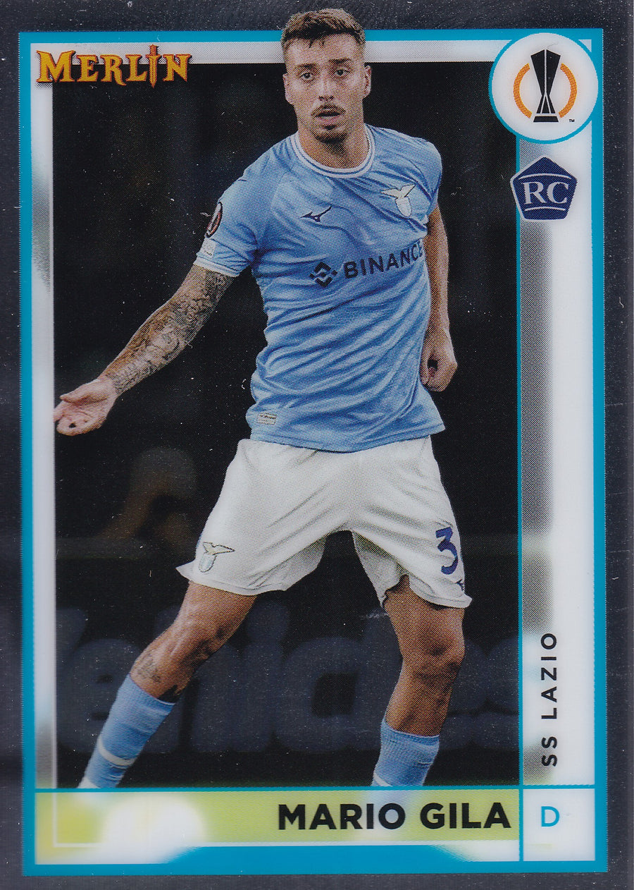 129. MARIO GILA - SS LAZIO - ROOKIE CARD