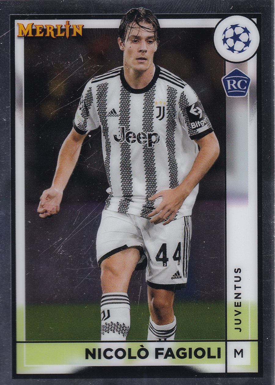 079. NICOLO FAGIOLO - JUVENTUS - ROOKIE CARD