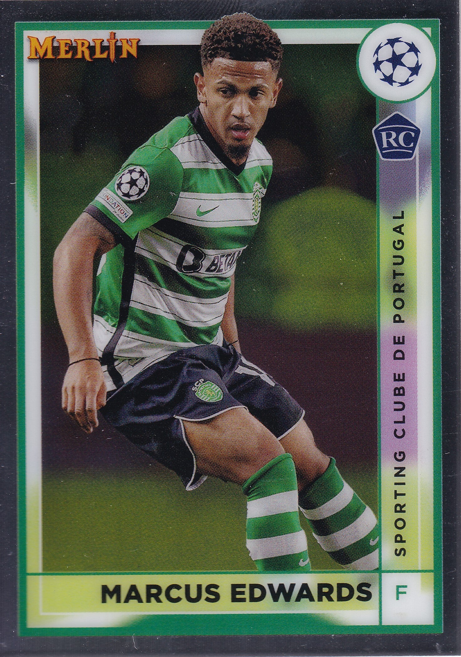 126. MARCUS EDWARDS - SPORTING CLUBE DE PORTUGAL - ROOKIE CARD