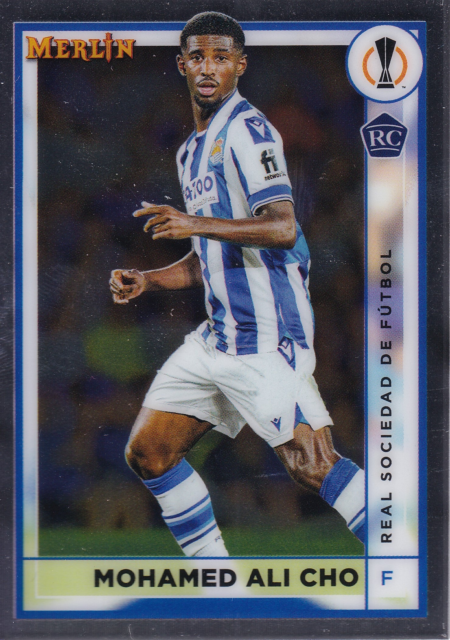 123. MOHAMED ALI CHO - REAL SOCIEDAD DE FUTBOL - ROOKIE CARD