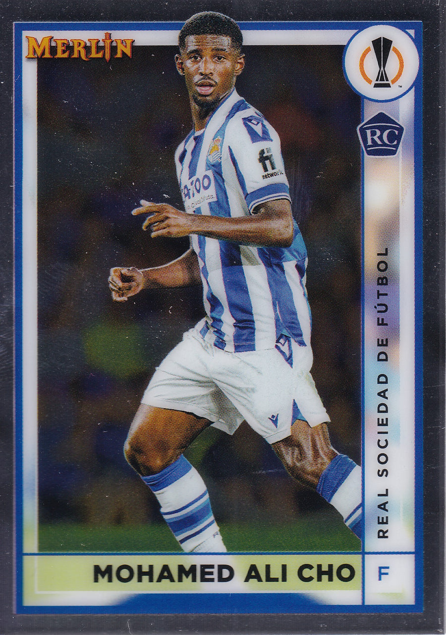 123. MOHAMED ALI CHO - REAL SOCIEDAD DE FUTBOL - ROOKIE CARD