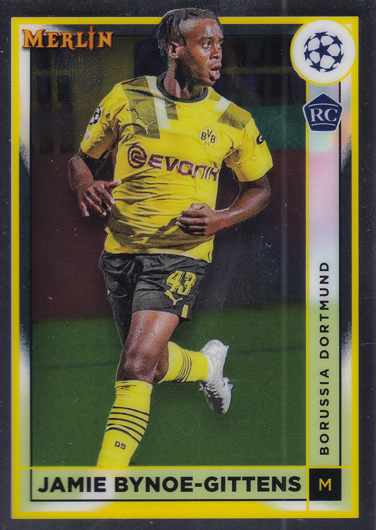 031. JAMIE BYNOE-GITTENS - BORUSSIA DORTMUND - ROOKIE CARD