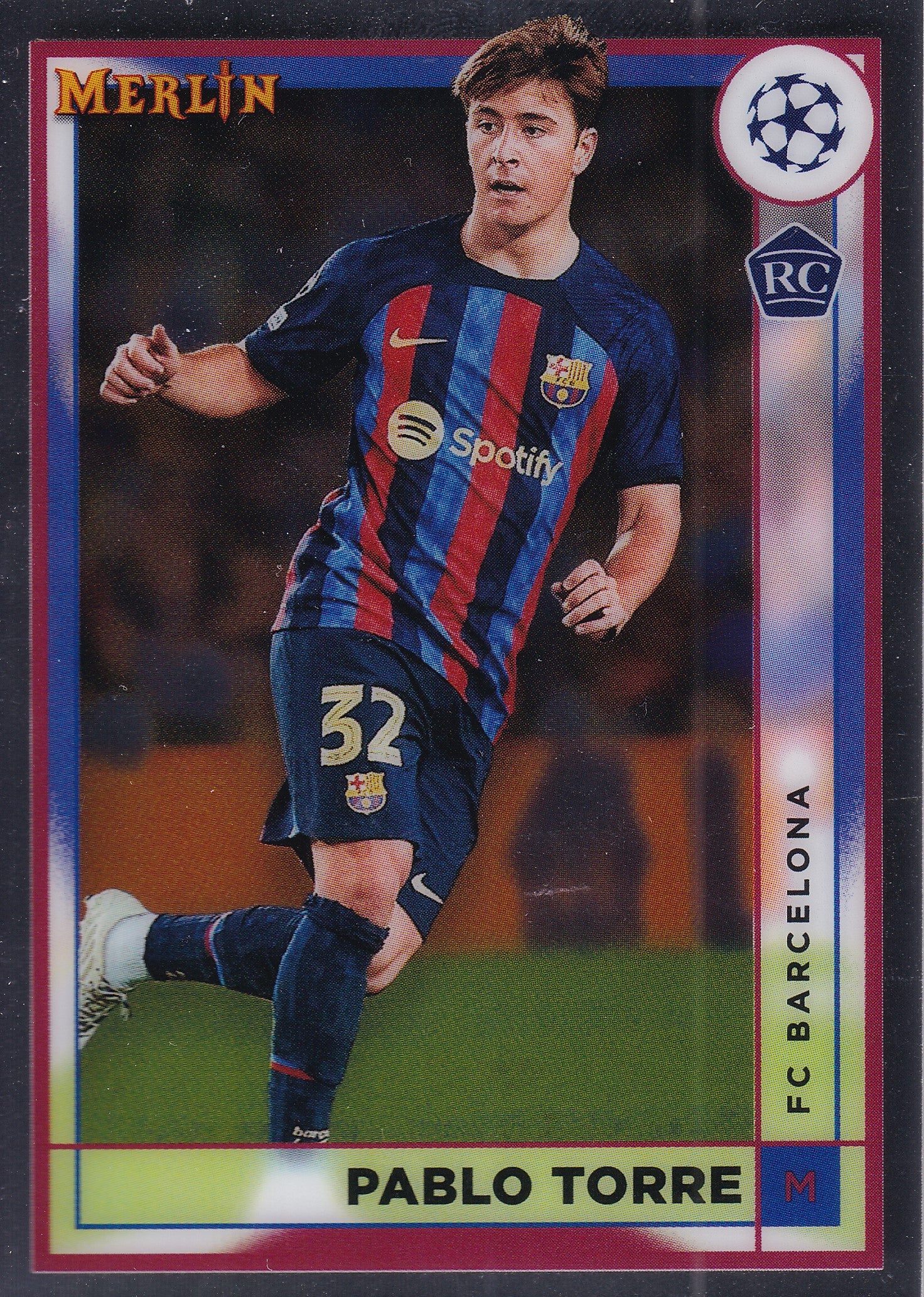 052. PABLO TORRE - FC BARCELONA - ROOKIE CARD
