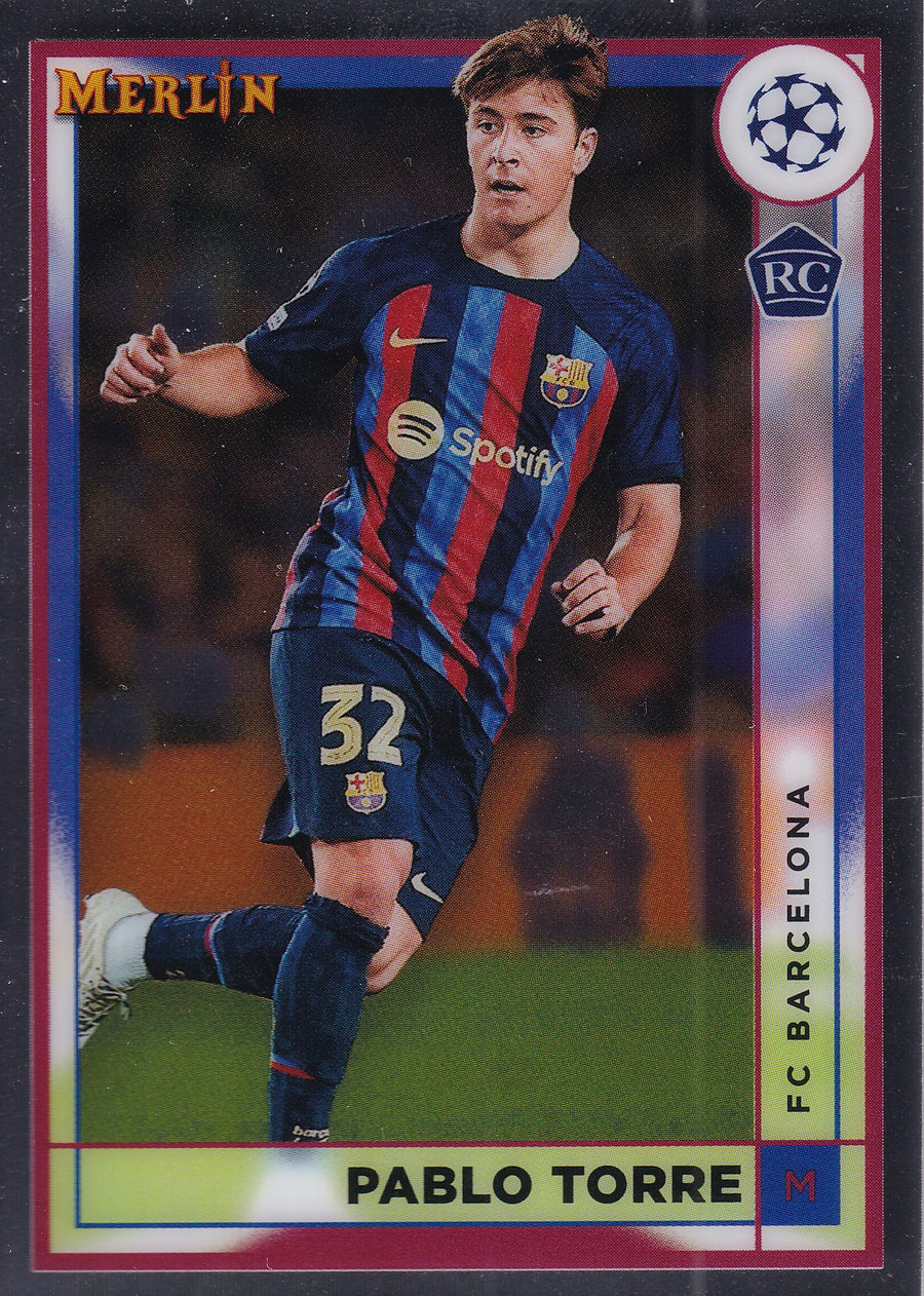 052. PABLO TORRE - FC BARCELONA - ROOKIE CARD