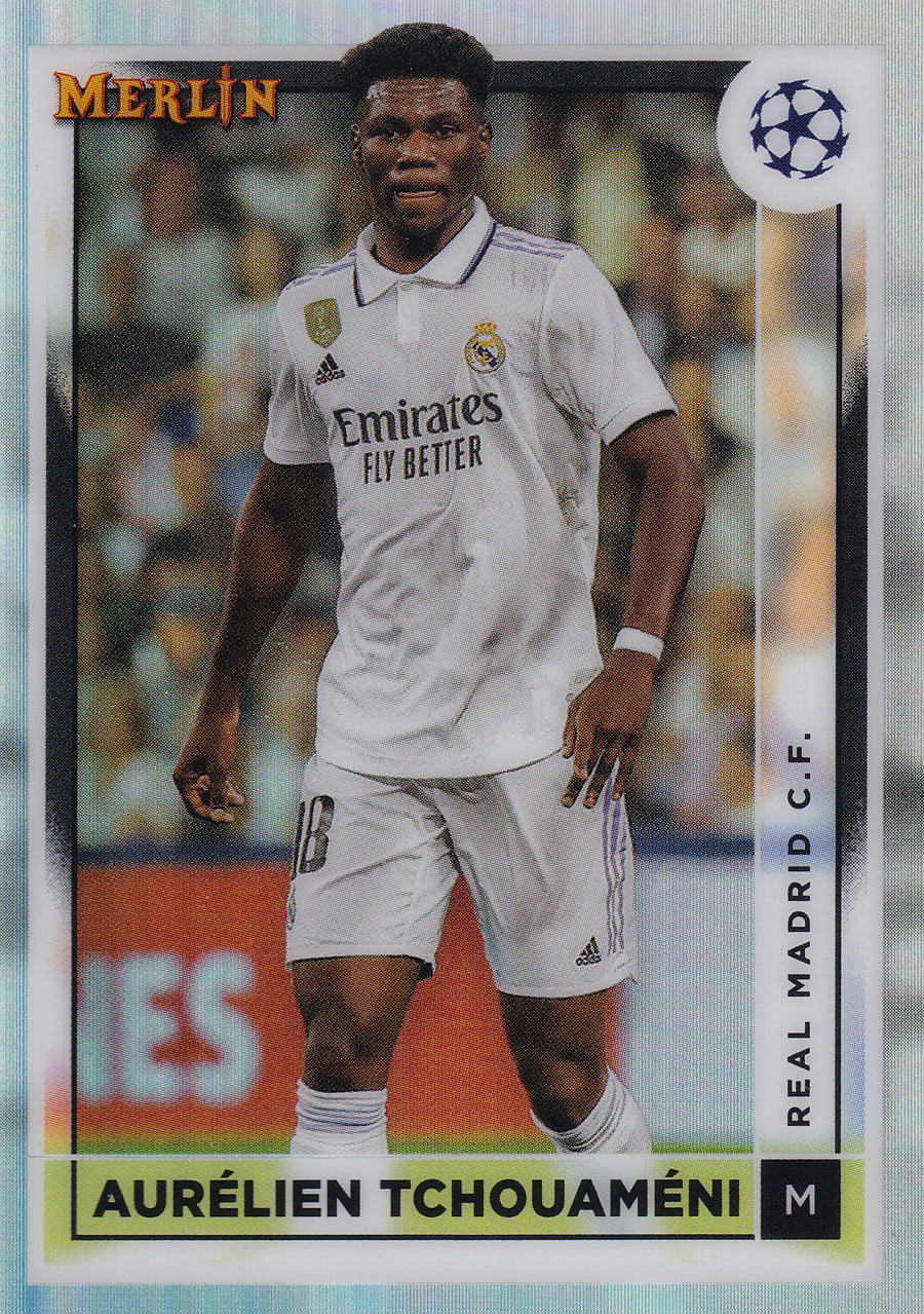 122. AURELIEN TCHOUAMENI - REAL MADRID C.F. - REFRACTOR