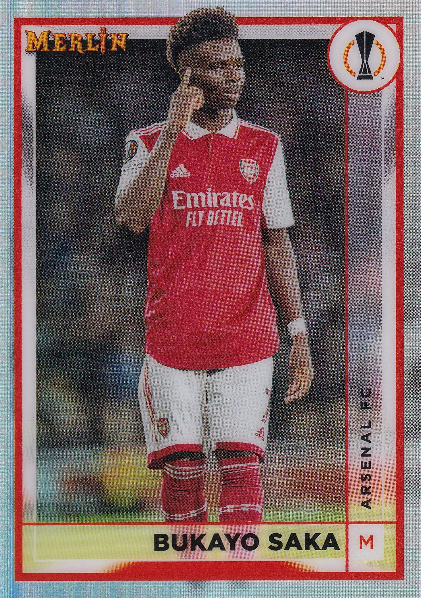 012. BUKAYO SAKA - ARSENAL FC - REFRACTOR