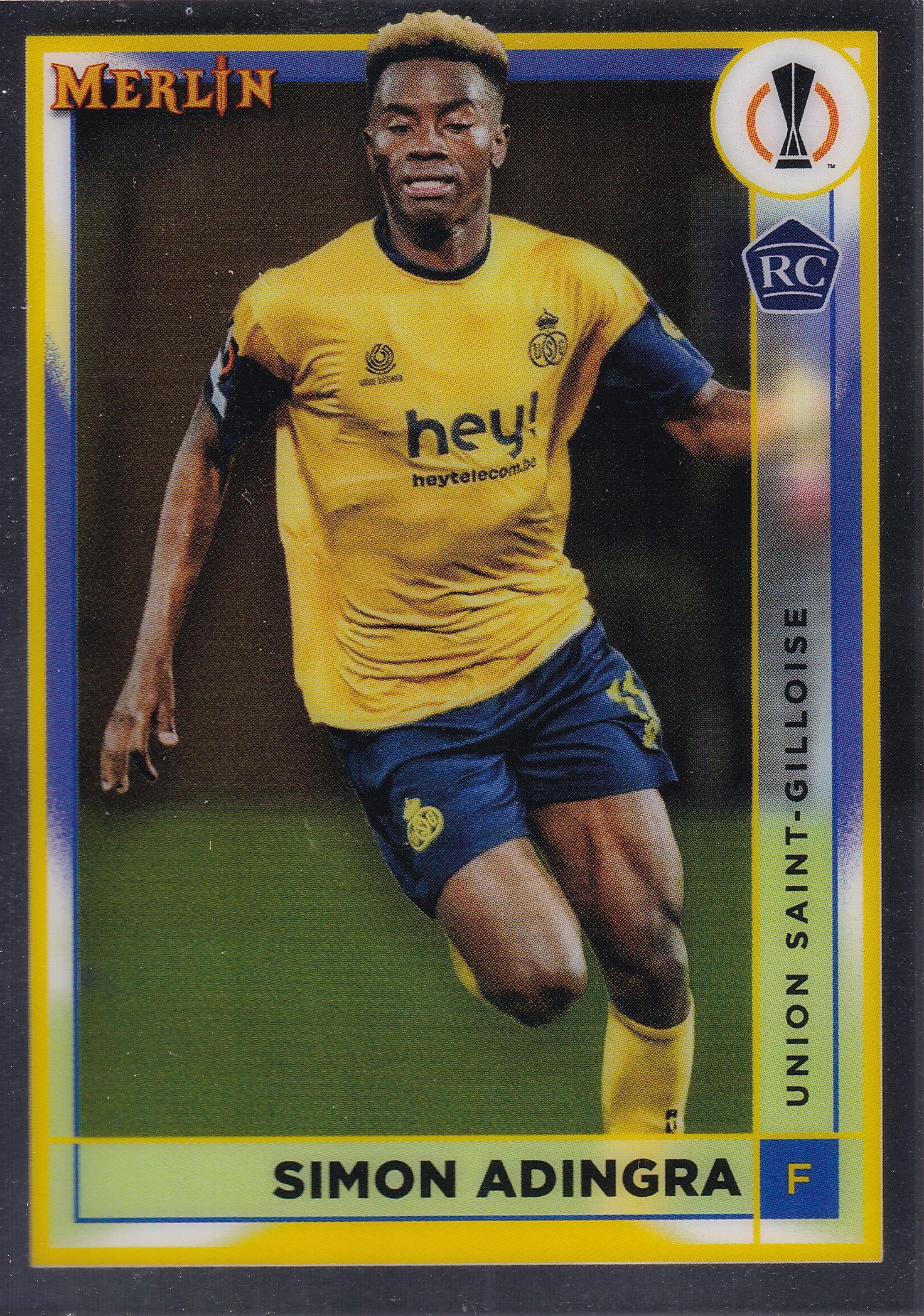 141. SIMON ADINGRA - UNION SAINT-GILLOISE - ROOKIE CARD
