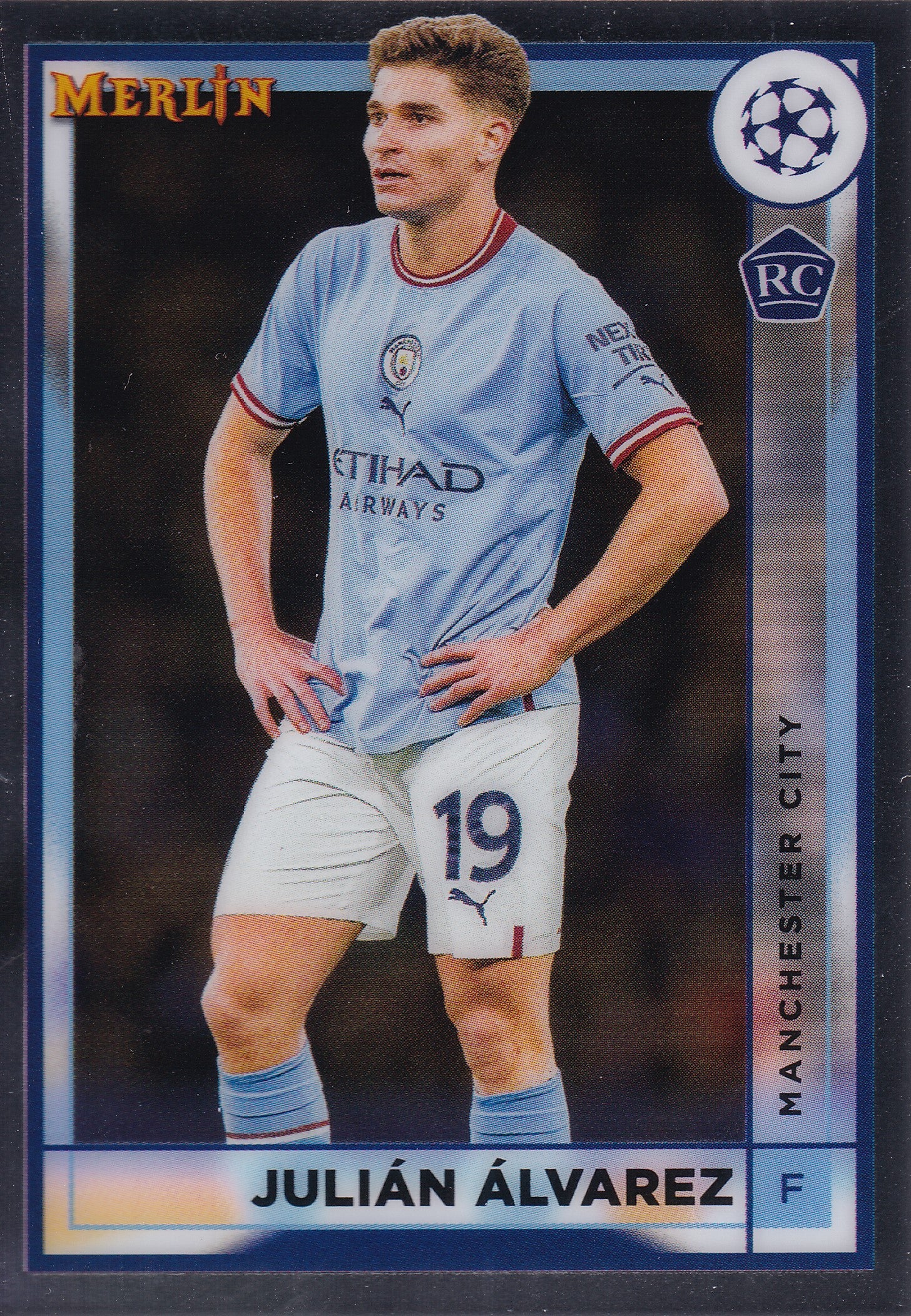 094. JULIAN ALVAREZ - MANCHESTER CITY - ROOKIE CARD