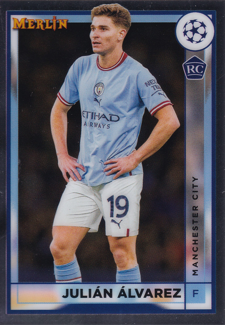 094. JULIAN ALVAREZ - MANCHESTER CITY - ROOKIE CARD