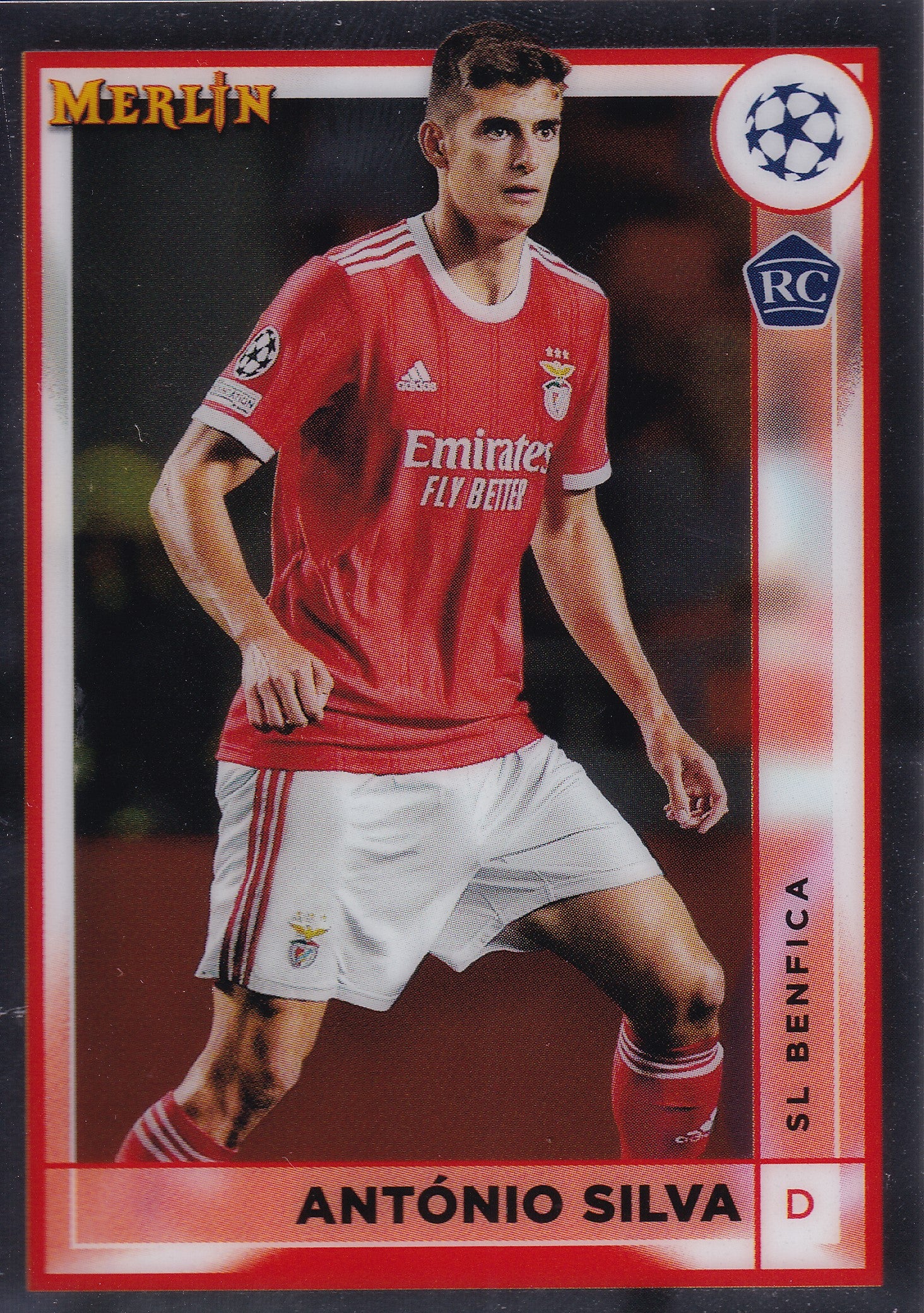 145. ANTONIO SILVA - SL BENFICA - ROOKIE CARD