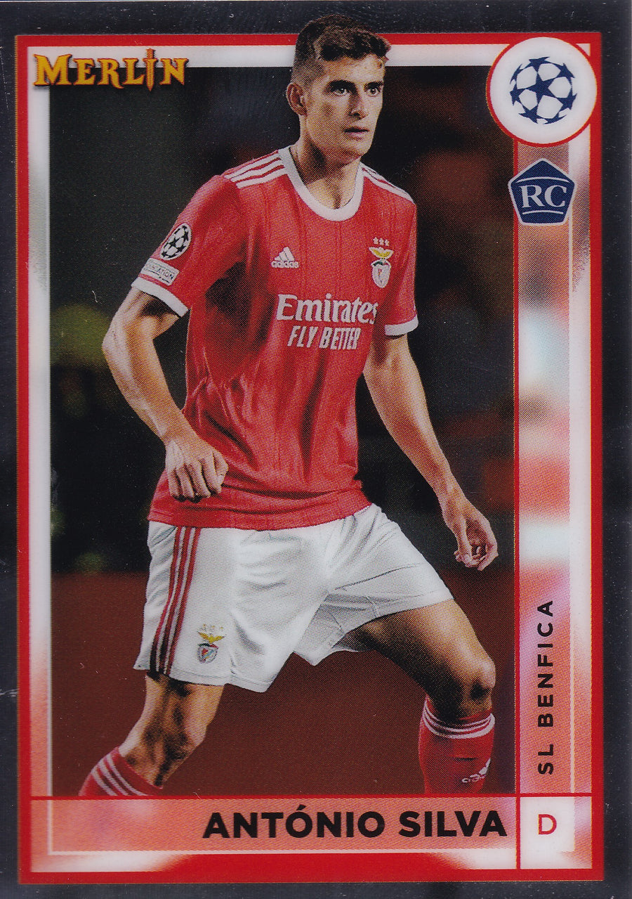 145. ANTONIO SILVA - SL BENFICA - ROOKIE CARD