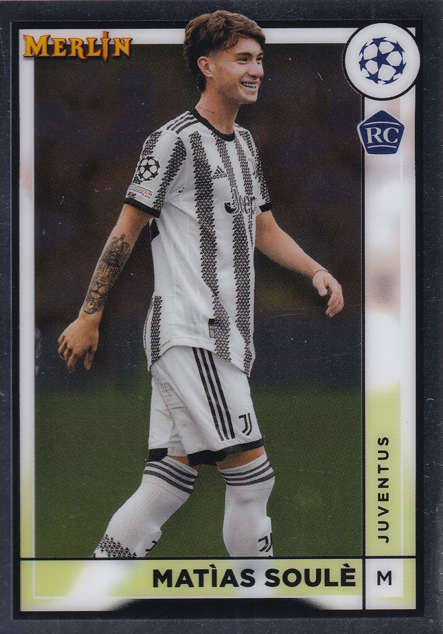 080. MATIAS SOULE - JUVENTUS - ROOKIE CARD