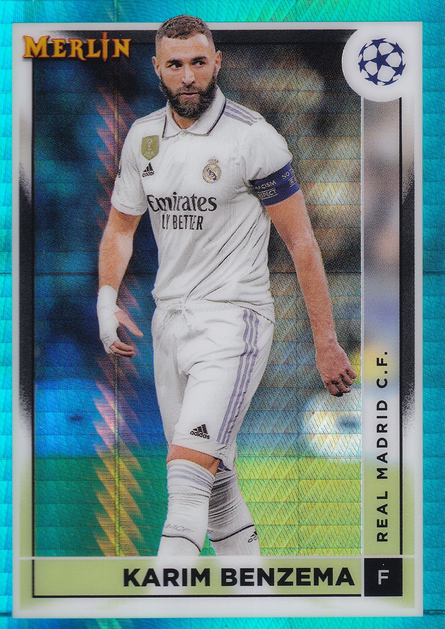 120. KARIM BENZEMA - REAL MADRID C.F. - AQUA