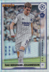 061. ISAK BERGMANN JOHANNESSON - F.C. COPENHAGEN - ROOKIE CARD - REFRACTOR