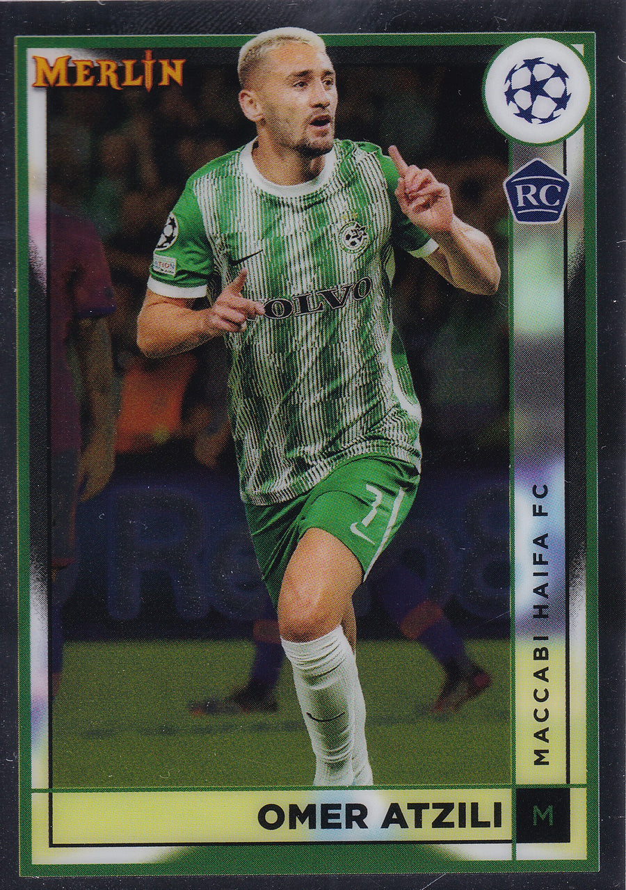 072. OMER ATZILI - MACCABI HAIFA FC - ROOKIE CARD