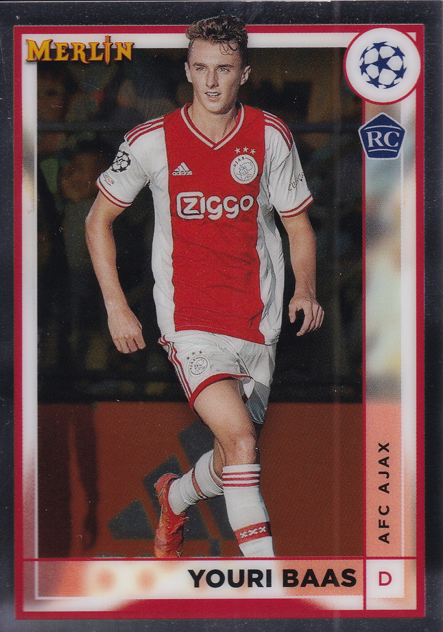 009. YOURI BAAS - AFC AJAX - ROOKIE CARD