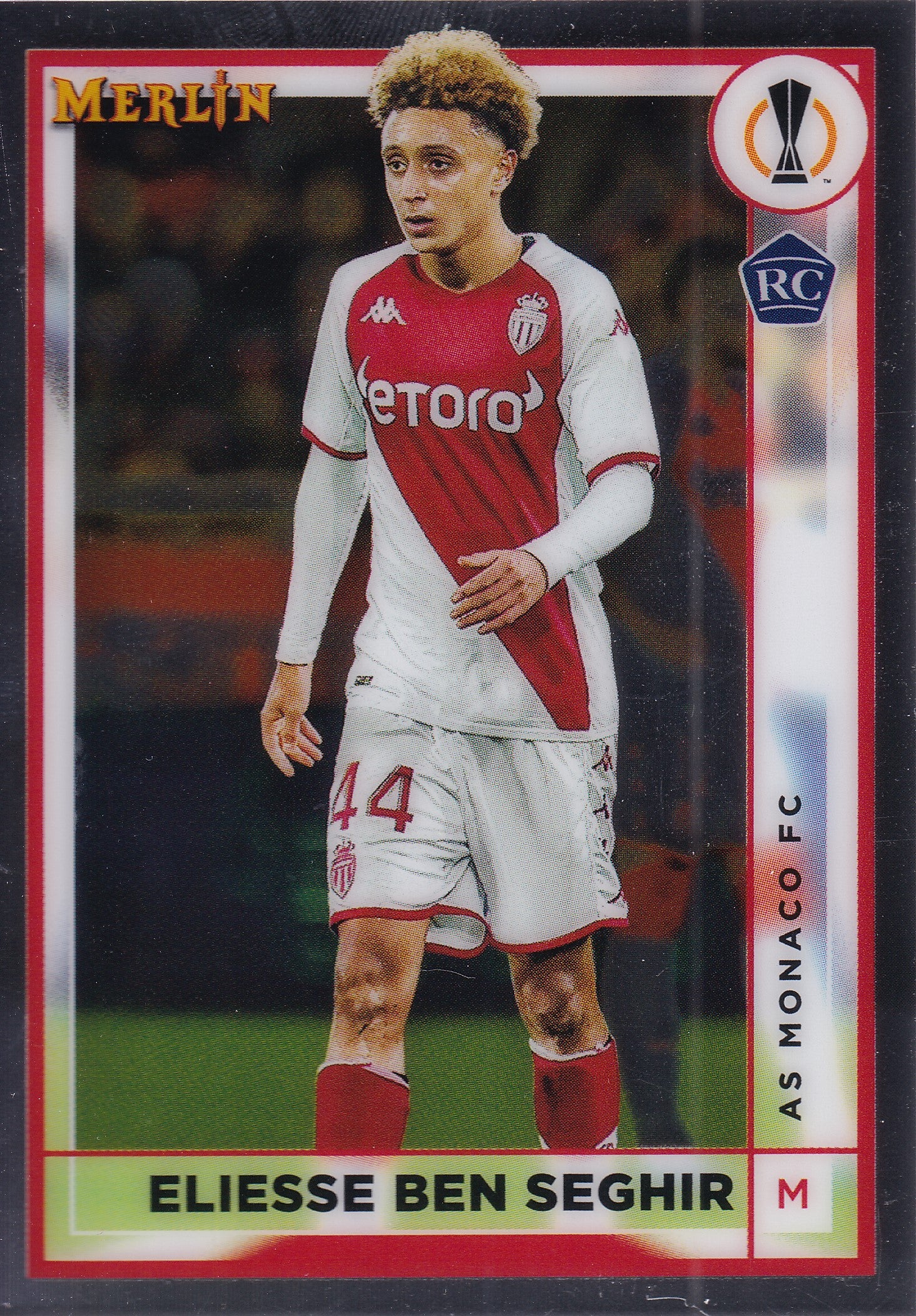 021. ELIESSE BEN SEGHIR - AS MONACO - ROOKIE CARD