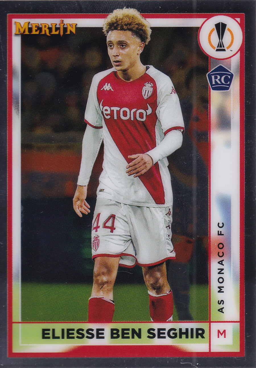 021. ELIESSE BEN SEGHIR - AS MONACO - ROOKIE CARD