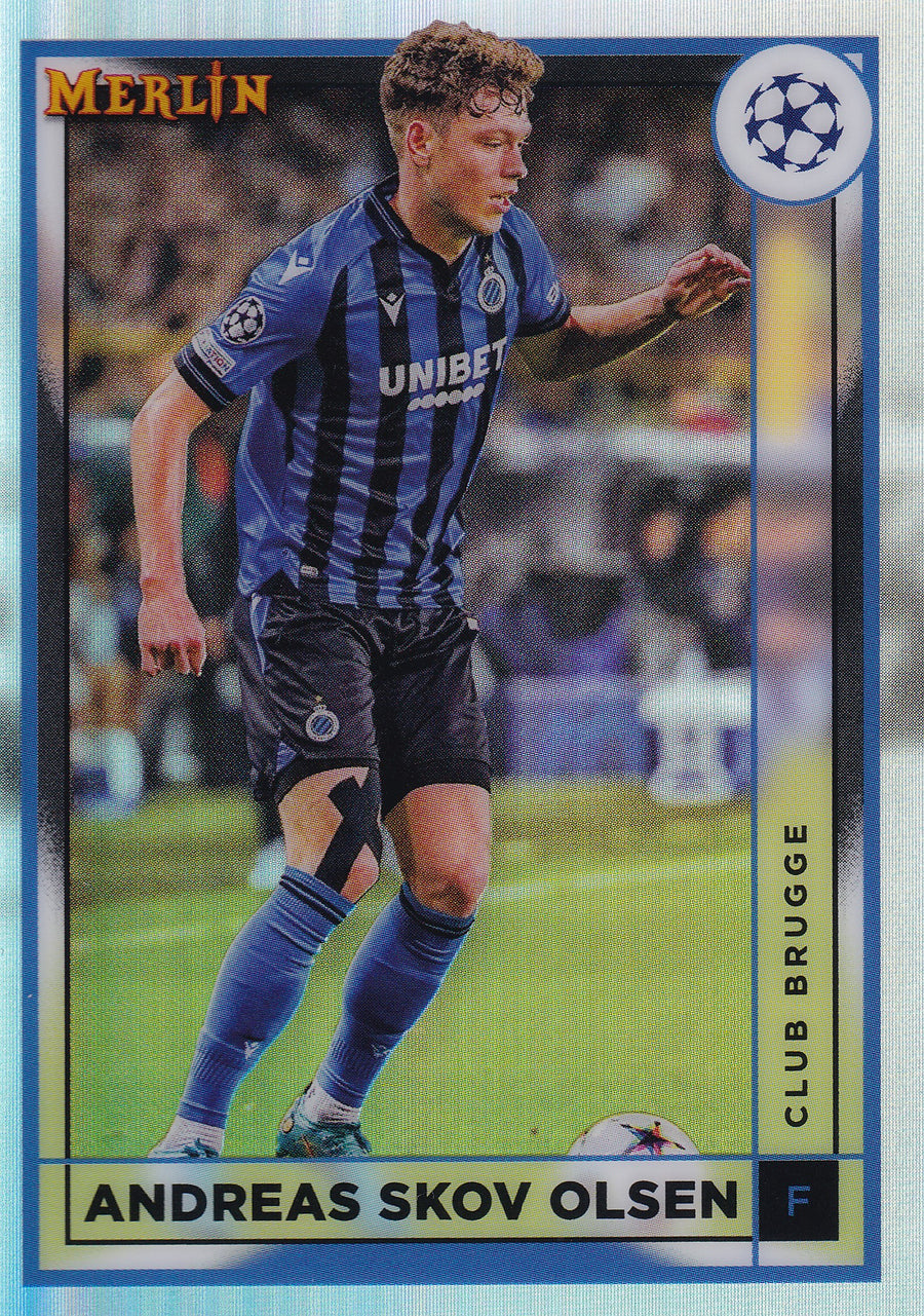 044. ANDREAS SKOV OLSEN - CLUB BRUGGE - REFRACTOR