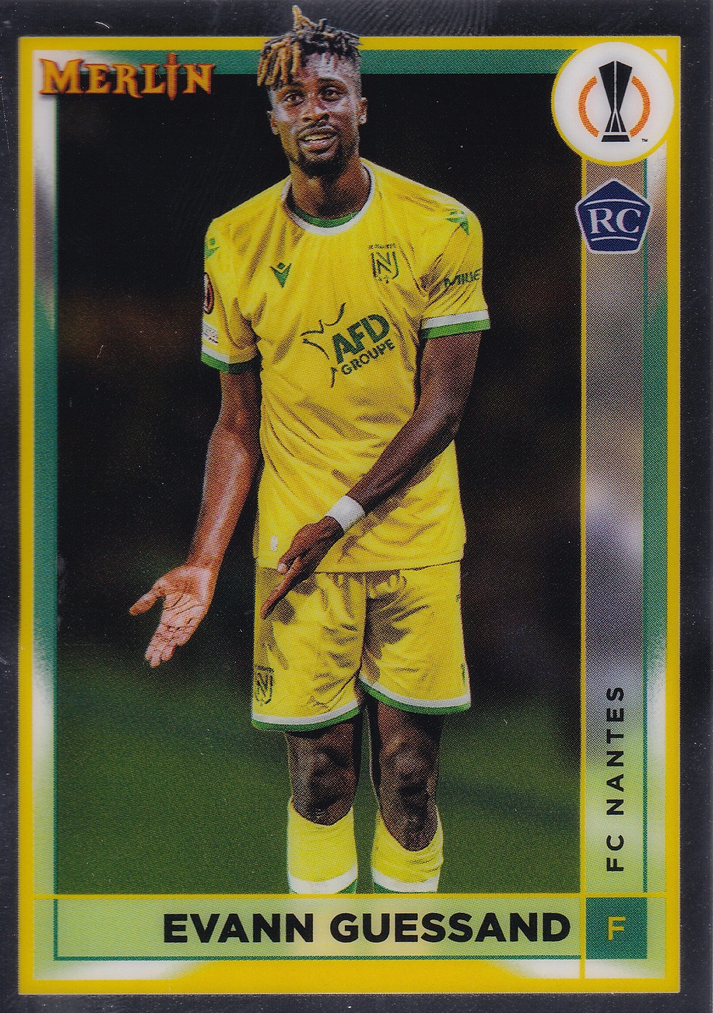 110. EVANN GUESSAND - FC NANTES - ROOKIE CARD