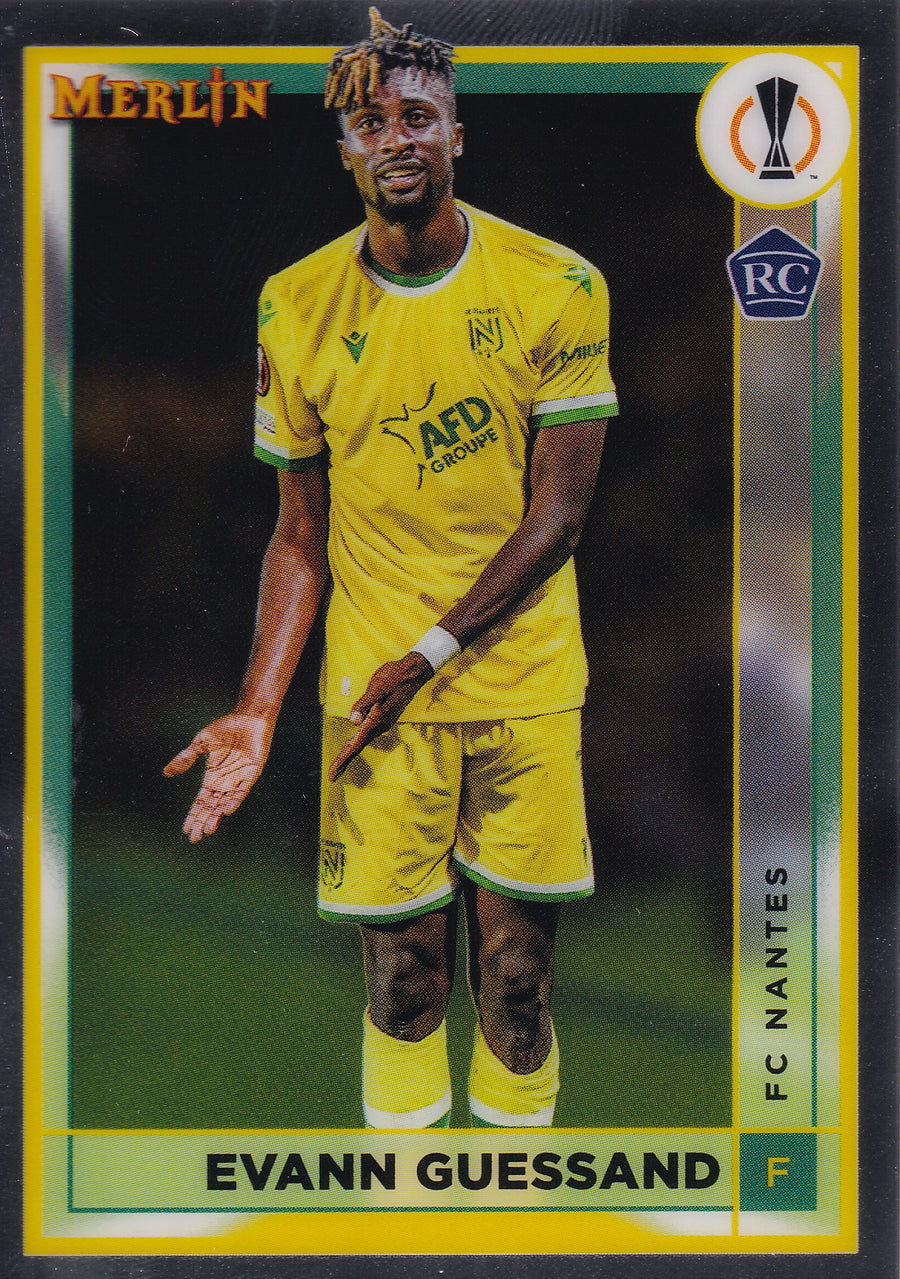110. EVANN GUESSAND - FC NANTES - ROOKIE CARD