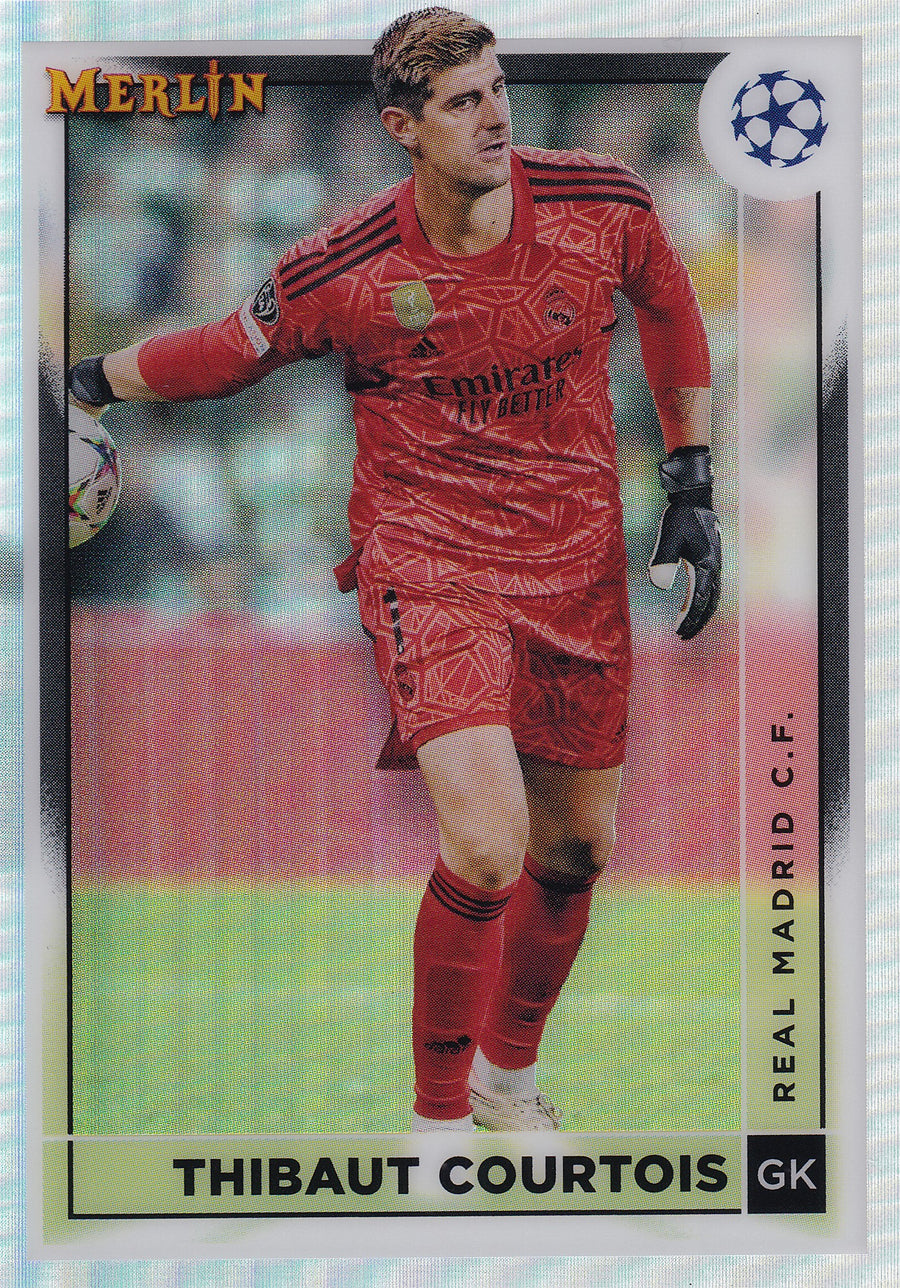 117. THIBAUT COURTOIS - REAL MADRID C.F. - REFRACTOR