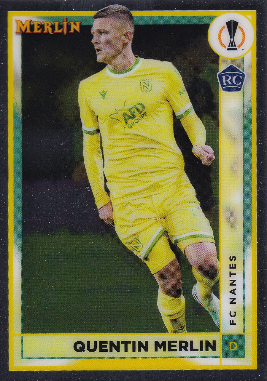 111. QUENTIN MERLIN - FC NANTES - ROOKIE CARD