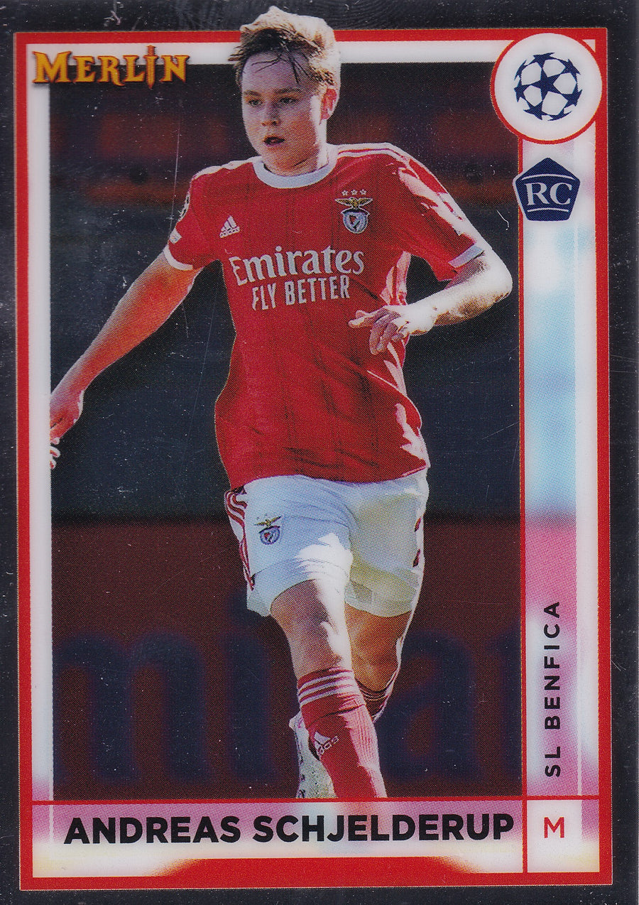 143. ANDREAS SCHJELDRUP - SL BENFICA - ROOKIE CARD