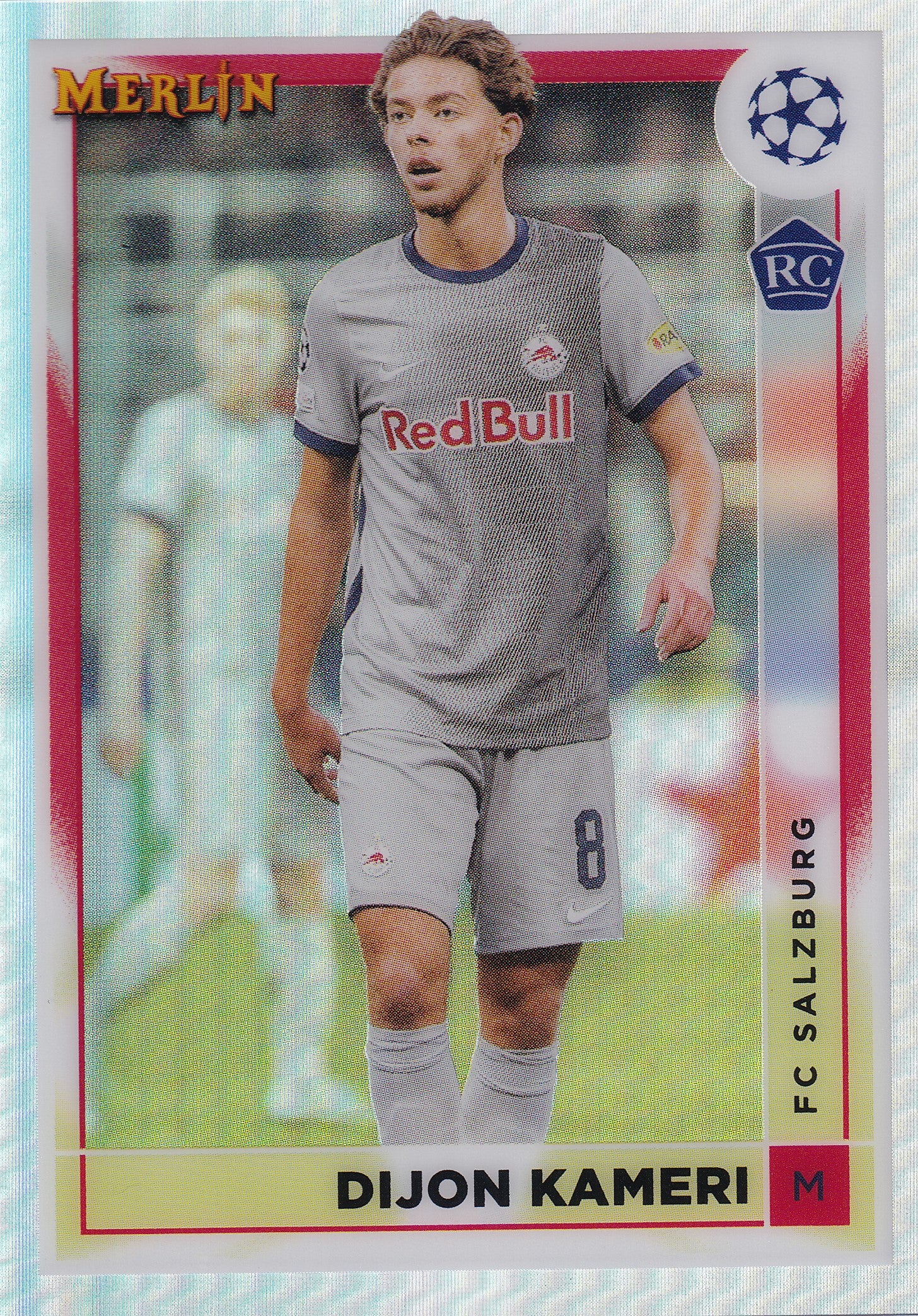 070. DIJON KAMERI - FC SALZBURG - ROOKIE CARD - REFRACTOR