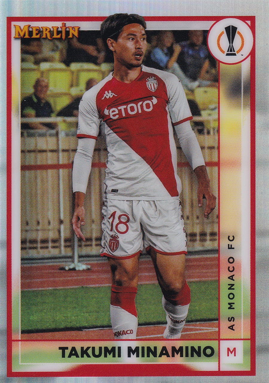 018. TAKUMI MINAMINO - AS MONACO FC - REFRACTOR