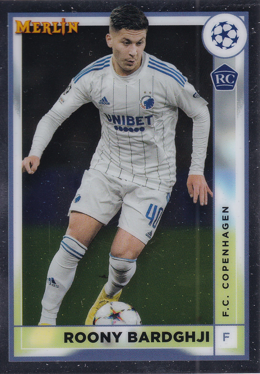 060. ROONY BARDGHJI - F.C. COPENHAGEN - ROOKIE CARD