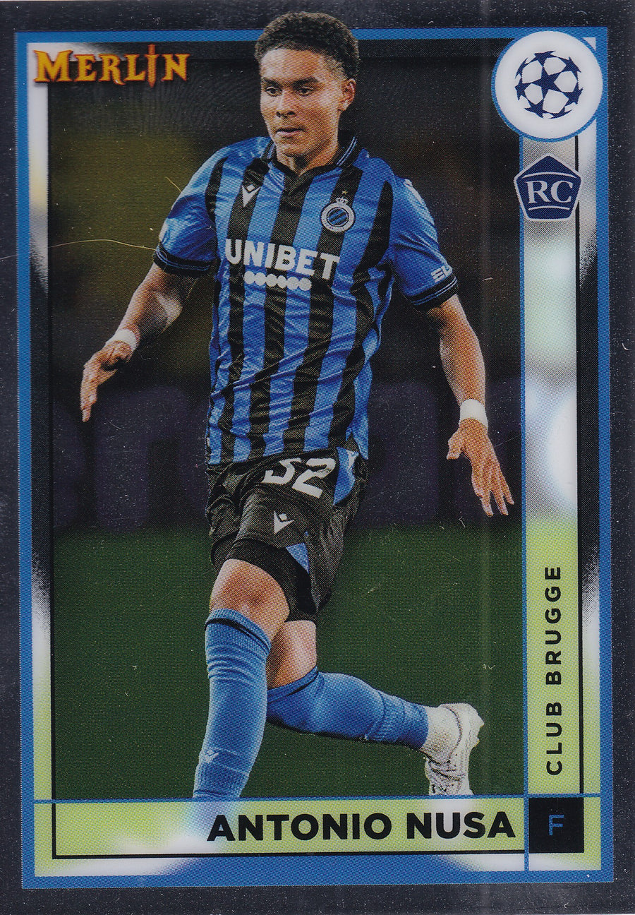 045. ANTONIO NUSA - CLUB BRUGGE - ROOKIE CARD