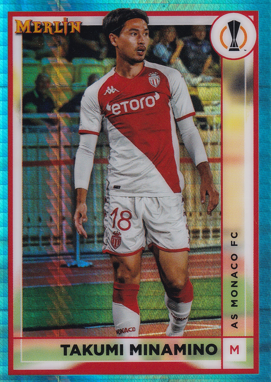 018. TAKUMI MINAMINO - AS MONACO FC - AQUA