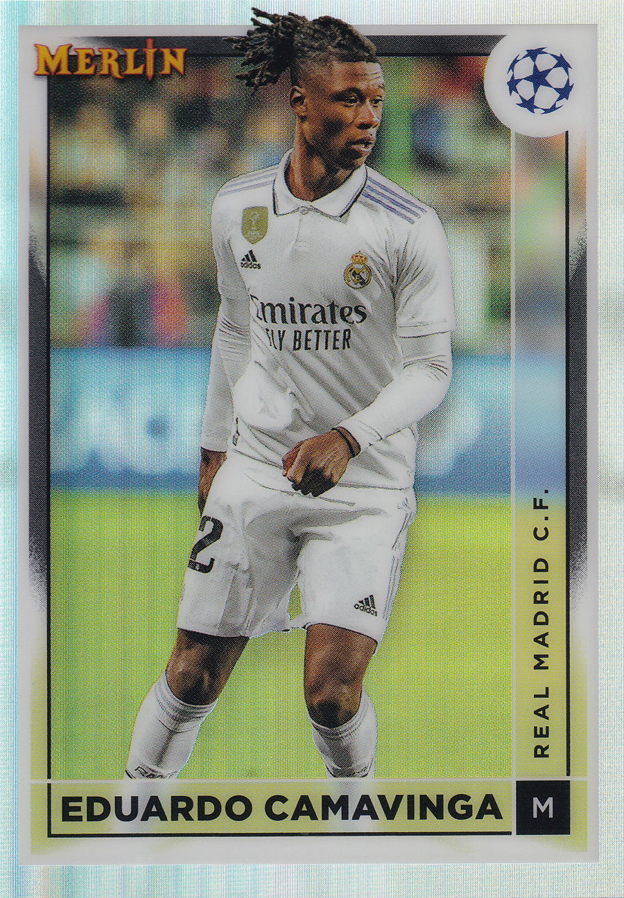 121. EDUARDO CAMAVINGA - REAL MADRID C.F. - REFRACTOR