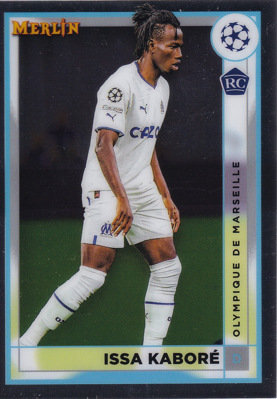 075. ISSA KABORE - OLYMPIQUE DE MARSEILLE - ROOKIE CARD