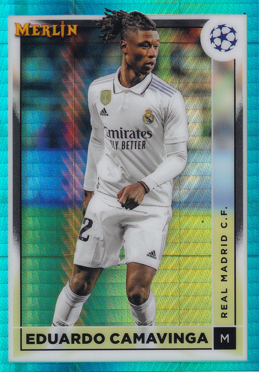 121. EDUARDO CAMAVINGA - REAL MADRID C.F. - AQUA