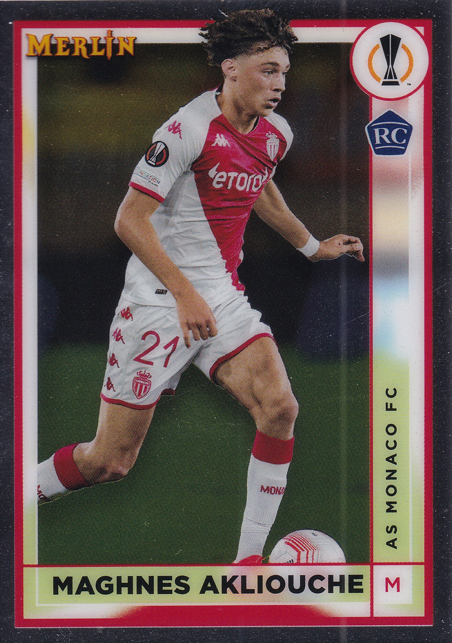 017. MAGHNES AKLIOUCHE - AS MONACO - ROOKIE CARD
