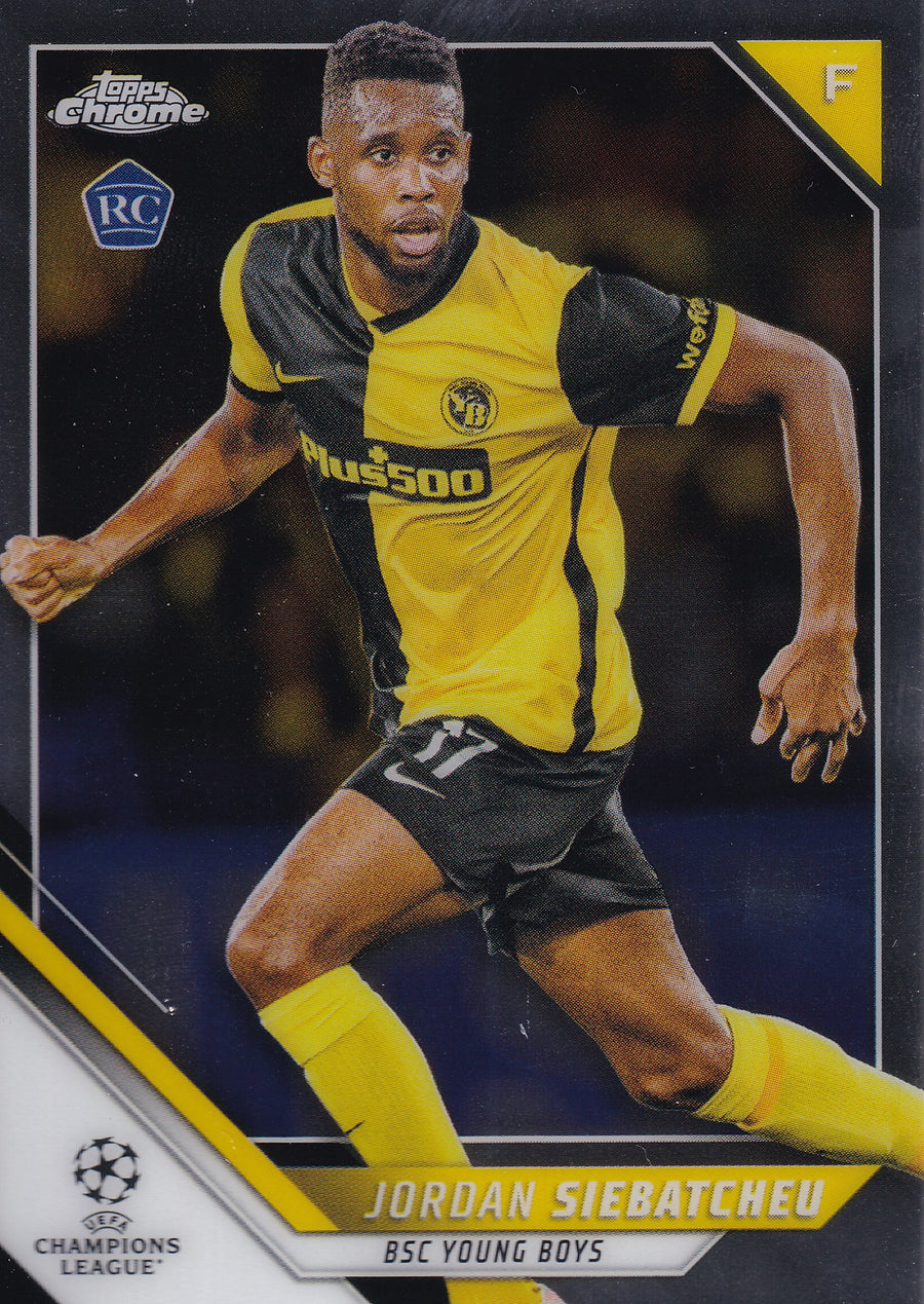 181. JORDAN SIEBATCHEU - BSC YOUNG BOYS - ROOKIE CARD