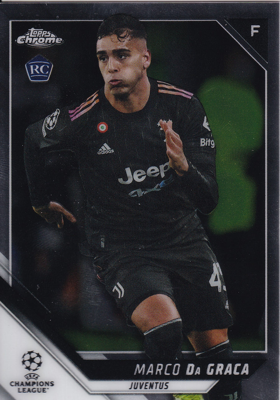 112. MARCO Da GRACA - JUVENTUS- ROOKIE CARD